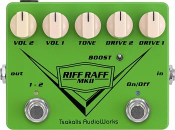 Tsakalis AudioWorks Riff Raff MKII Gitarový efekt