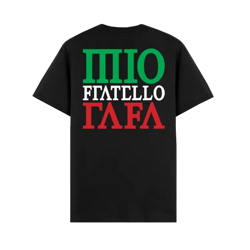 Raphael (Rafo) tričko Mio Fratello Rafa Čierna XXL