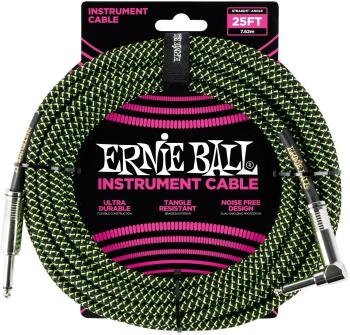 Ernie Ball P06066 7,5 m Rovný - Zalomený Nástrojový kábel