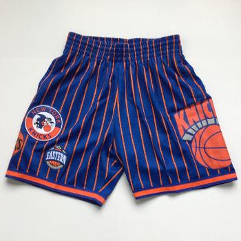 Mitchell & Ness shorts New York Knicks City Collection Mesh Short royal/orange - XL