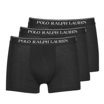 Polo Ralph Lauren  CLASSIC 3 PACK TRUNK  Boxerky Čierna