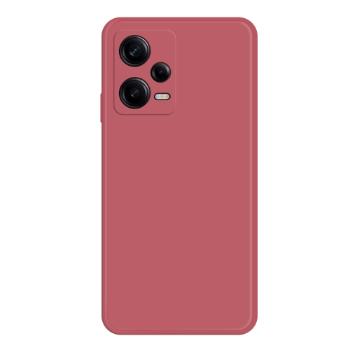 RUBBER Ochranný kryt pre Xiaomi Redmi Note 12 Pro 5G červený