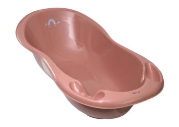 TEGA BABY Vanička s výpustom 102cm Meteo - old rose