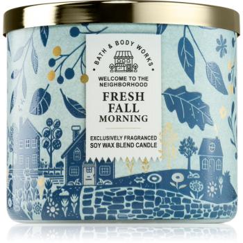 Bath & Body Works Fresh Fall Morning vonná sviečka 411 g