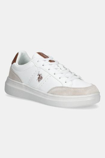 Tenisky U.S. Polo Assn. CODY pánske, biela farba, CODY003M/5YS3