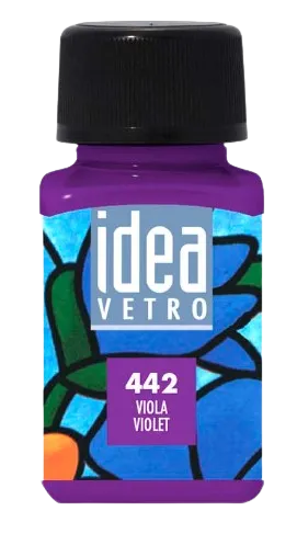 MAIMERI IDEA VETRO - Farby na sklo 442 - violet, 60 ml