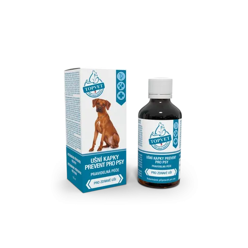 Ušné kvapky Prevent pre psov – 50 ml – Green idea