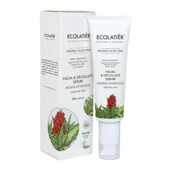 Sérum na tvár a dekolt s intenzívnou hydratáciou Organic Aloe Vera - 50 ml - Ecolatier