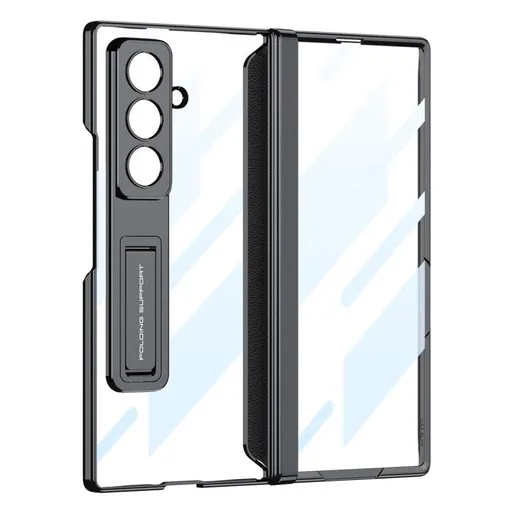 GKK PHANTOM Ochranný kryt so stojanom pre Samsung Galaxy Z Fold7 5G čierny