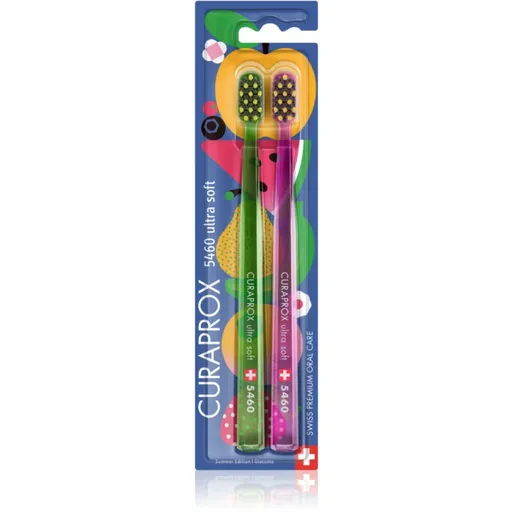 Curaprox Limited Edition Juicy zubné kefky 5460 Ultra Soft 2 ks