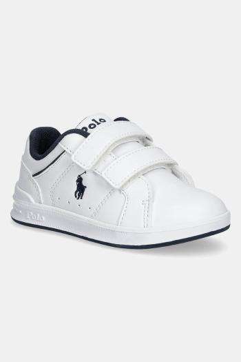 Detské tenisky Polo Ralph Lauren HERITAGE COURT IV EZ biela farba, RL01972112