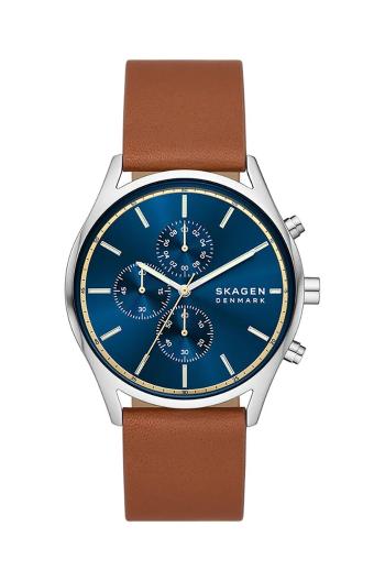 Hodinky Skagen pánske, hnedá farba, SKW6916