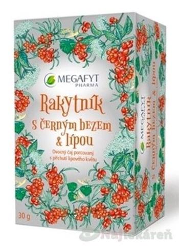 MEGAFYT RAKYTNÍK s čiernou bazou & lipou, 20x1,5 g