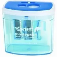 Strúhatko Perro S1000 plast na 2 ceruzky so zásobníkom