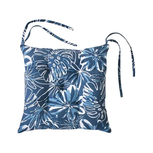 Súprava 2 sedákov na stoličku s potlačou kvetín