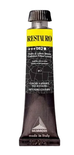 MAIMERI RESTAURO - Reštauračné farby 082 - cadmium yellow lemon, 20 ml