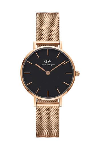 Hodinky Daniel Wellington Petite 28 Melrose dámske, ružová farba