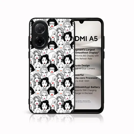 MY ART Ochranný kryt pre Xiaomi Redmi A5 LIPSTICK (174)