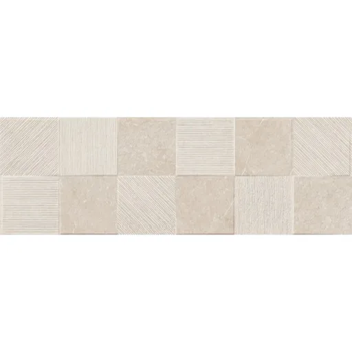 Dekor Ragno Eterna blanco strutturato Quadro 3D 30x90 cm mat ETR8HU