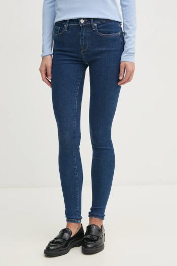 Rifle Tommy Hilfiger dámske, tmavomodrá farba, WW0WW43727