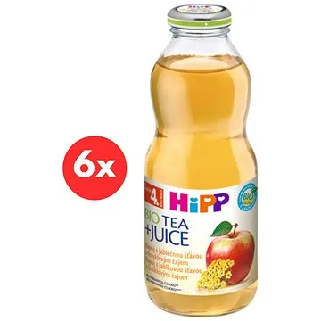 HiPP BIO Nápoj s jablkovou šťavou a feniklovým čajom – 6× 500 ml (9062300414278)