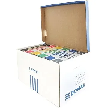 DONAU 55.8 x 37 x 31.5 cm, bielo-modrá (7665301FSC-10)