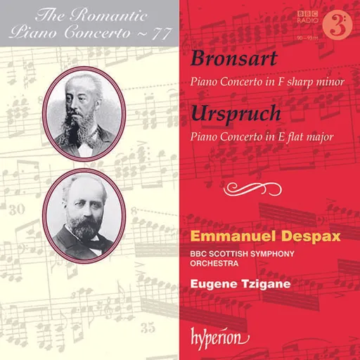 Emmanuel Despax, BRONSART & URSPRUCH: PIANO CONCERTOS (HYPERION ROM, CD