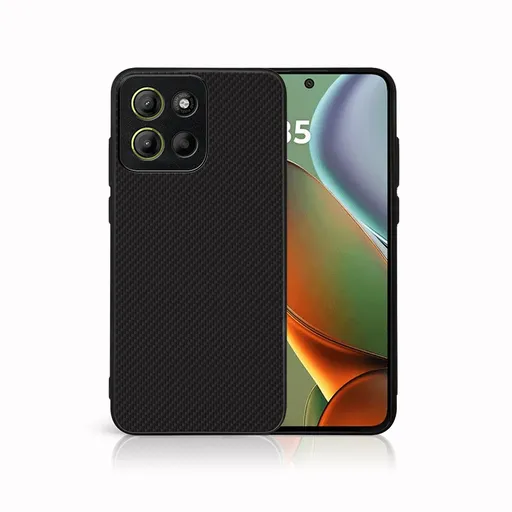 MY ART Ochranný kryt pre Motorola Moto G15 / Moto G15 Power CARBON (231)