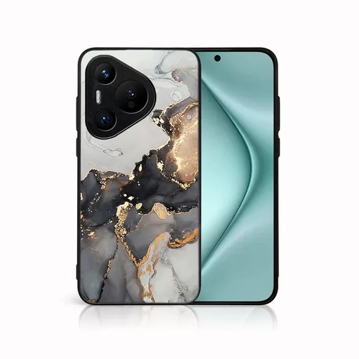 MY ART Ochranný kryt pre Huawei Pura 70 GREY MARBLE (140)