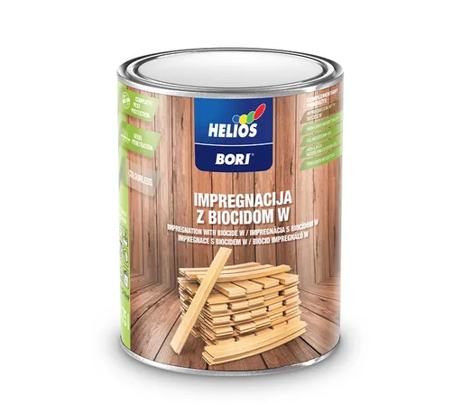 HELIOS BORI Impregnácia s biocídom W 0,75 l bezfarebný