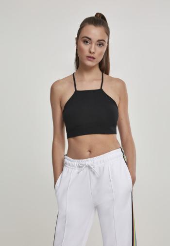 Urban Classics Ladies Triangle Top black - XS