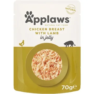 Applaws kapsička Cat Jelly kuracie prsia a jahňacie v želé 70 g (5060333430245)