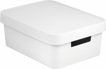 CURVER Úložný box INFINITY 11l s vekom | biela