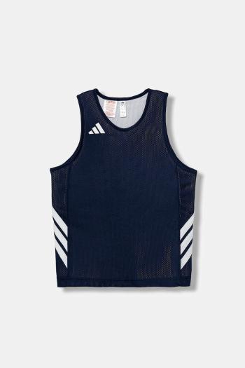 Detský top adidas Originals tmavomodrá farba, s potlačou, JM5136