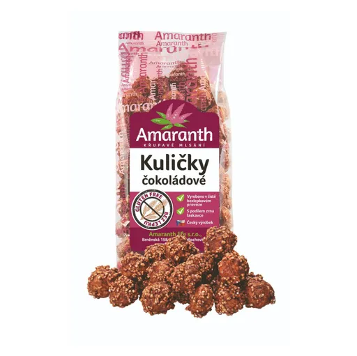 AMARANTH Guľôčky čokoládové 100 g