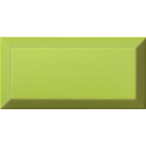 Obklad Ribesalbes Chic Colors verde bisiel 10x20 cm lesk CHICC1452