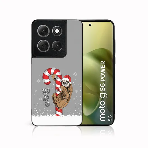MY ART Kryt s vianočným dizajnom Motorola Moto G86 Power 5G CANDY (076)