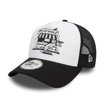 šiltovka New Era 940 AF Trucker Graphic Hotdog Trucker Black - UNI