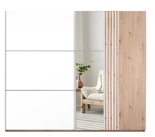 ArtStol Šatníková skriňa SINTRA 250 | biela