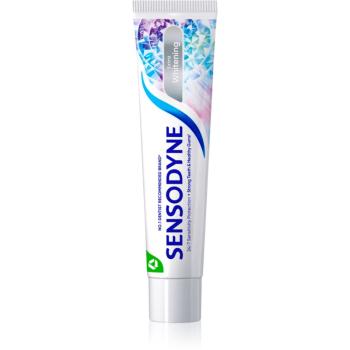 Sensodyne Extra Whitening bieliaca zubná pasta s fluoridom pre citlivé zuby 75 ml