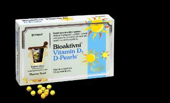 BIOAKTIVNÍ Bioaktívne Vitamin D3 D Pearls 80 kapsúl