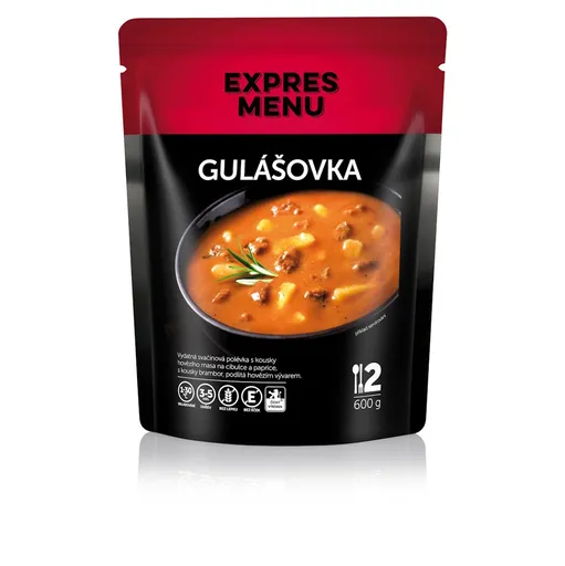 EXPRES MENU Gulášová polievka bez lepku 2 porcie