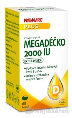 Walmark Megadéčko 2000IU 60 tabliet