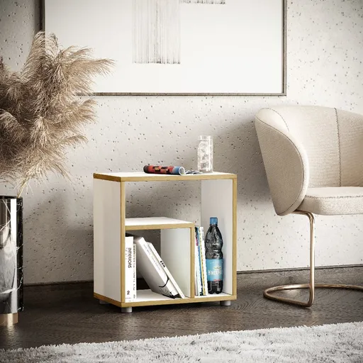 VCM Odkládací stolek „Zeito“, dub medový