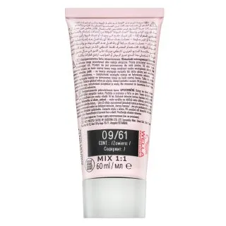 Wella Professionals Shinefinity Zero Lift Glaze profesionálna demi-permanentná farba na vlasy 09/61 Iced Platinum 60 ml