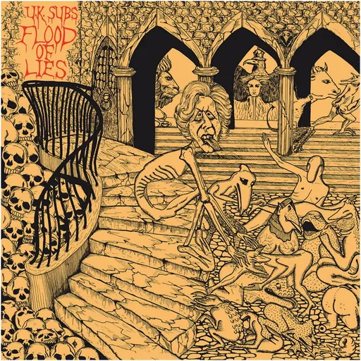 Flood of Lies UK Subs Album Coloured Vinyl