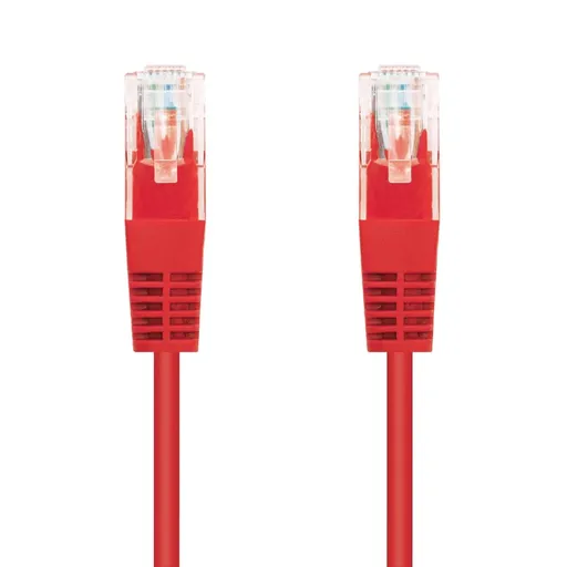 C-TECH Kábel patchcord Cat5e, UTP, červený, 3m