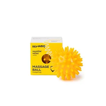 Rehabiq Masážna loptička ježko žltý, 6 cm (RIQ-JEZ6)