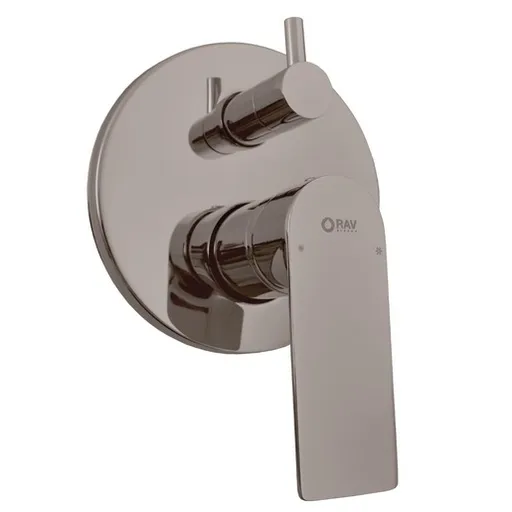 RAV SLEZÁK Nil vaňová batéria vrátane podomietkového telesa lesklá metal grey NL185MGL