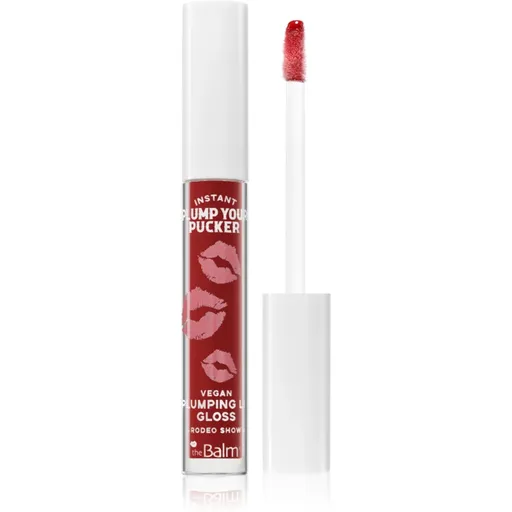 theBalm Plump Your Pucker Lip Gloss lesk na pery pre väčší objem odtieň Rodeo Show 2.7 ml